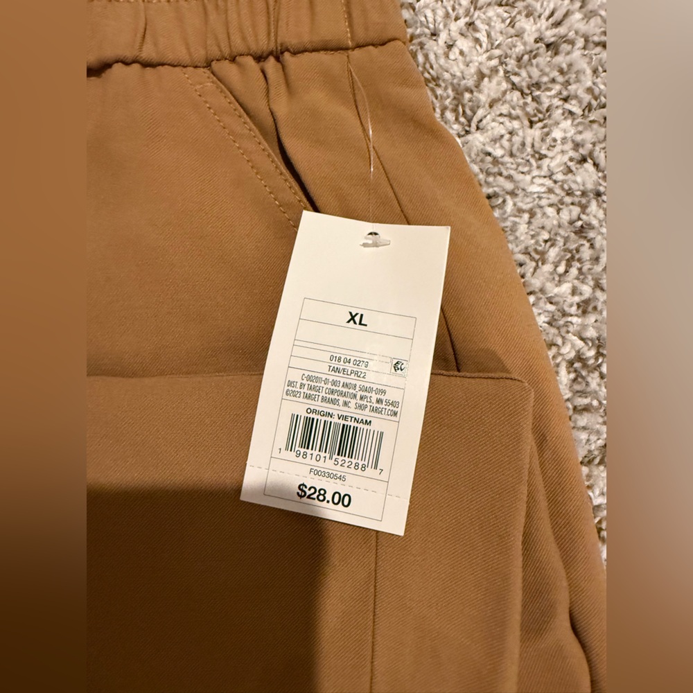 a new day Women's Brown Straight Leg Pants - Picture 3 of 3